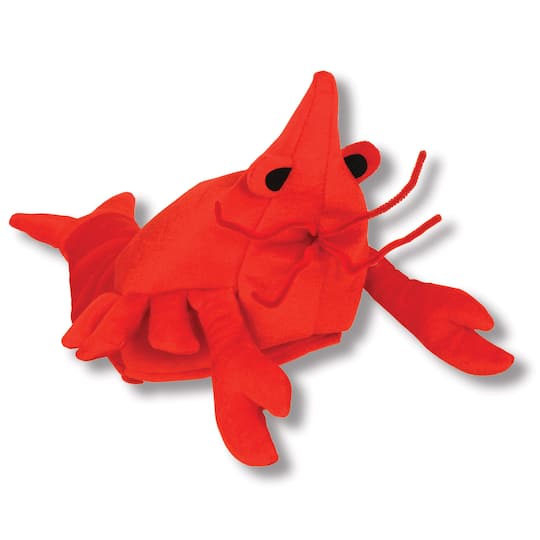 Beistle Red Plush Crawfish Hat